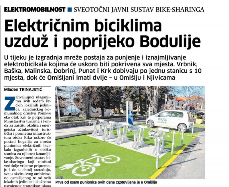 Električnim biciklima uzduž i poprijeko Bodulije