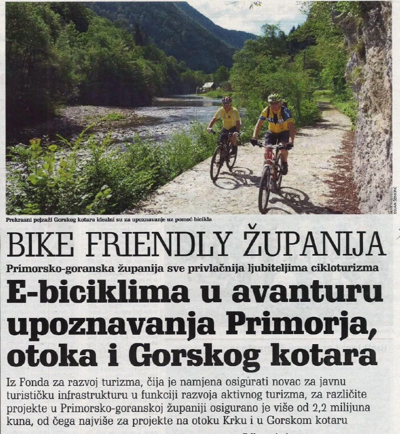 E-biciklama u avanturu upoznavanja Primorja, otoka i Gorskog kotara 