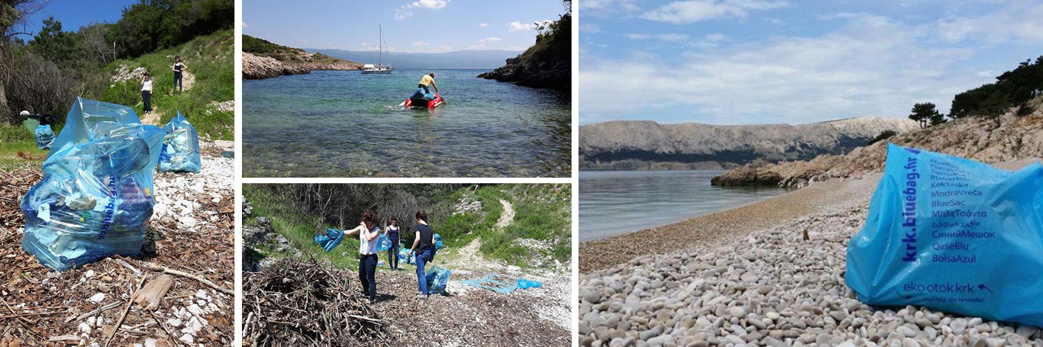 Skupljanje otpada po plažama
